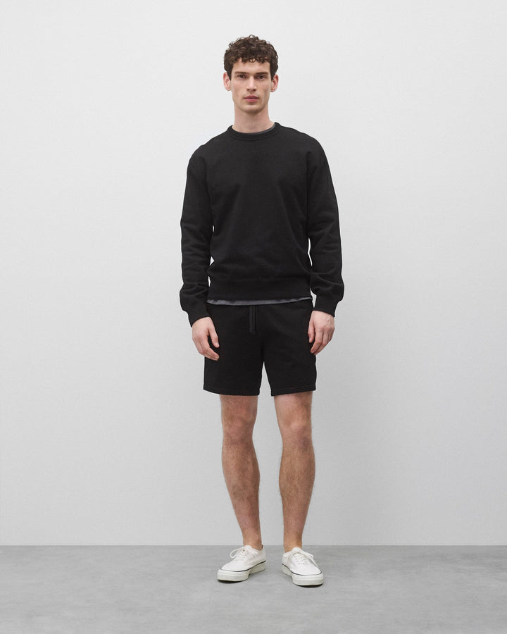 Reigning Champ Midweight Terry Standard Crewneck - Black