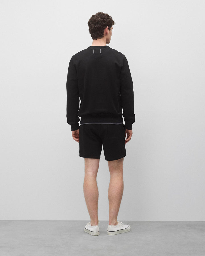 Reigning Champ Midweight Terry Standard Crewneck - Black