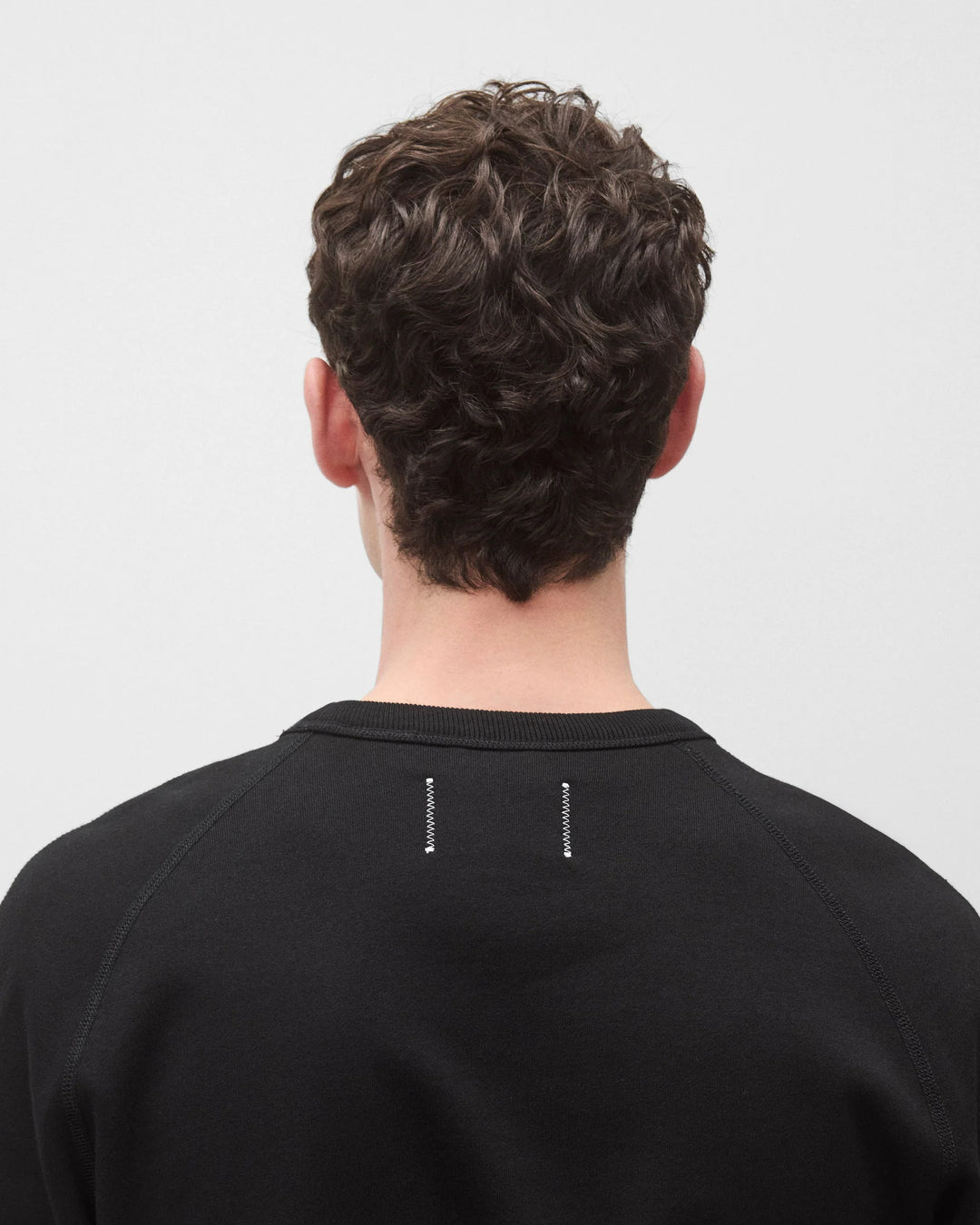 Reigning Champ Midweight Terry Standard Crewneck - Black