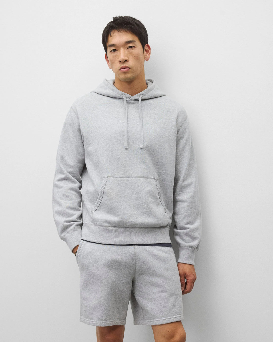 Reigning Champ Midweight Terry Standard Hoodie - Heather Grey