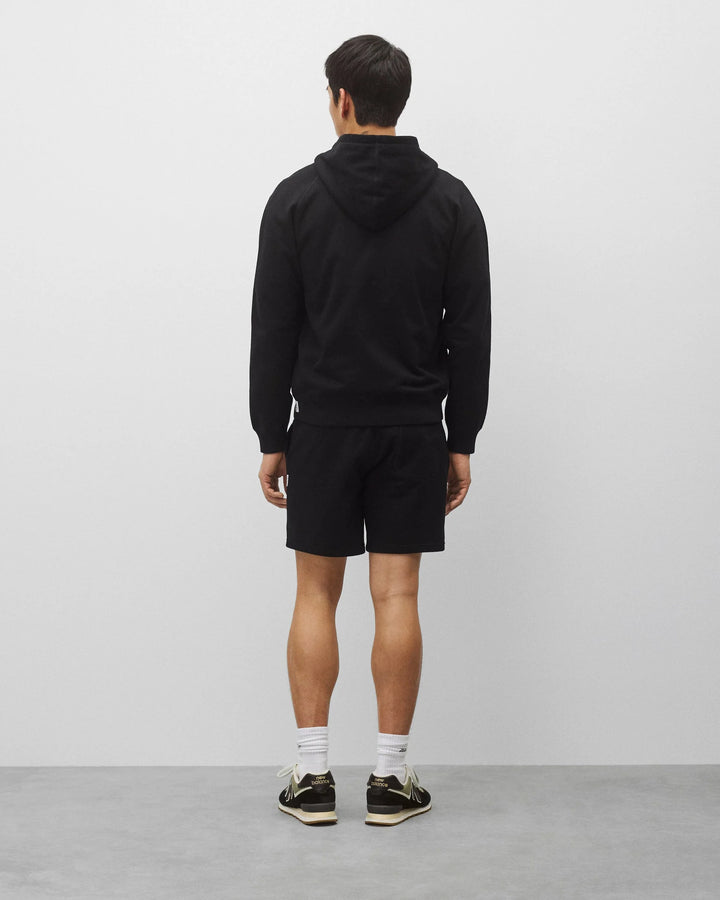Reigning Champ Midweight Terry Standard Zip Hoodie - Black