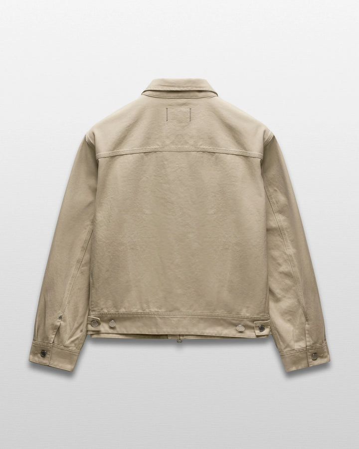 Reigning Champ Cotton Canvas Grounds Jacket - Sand