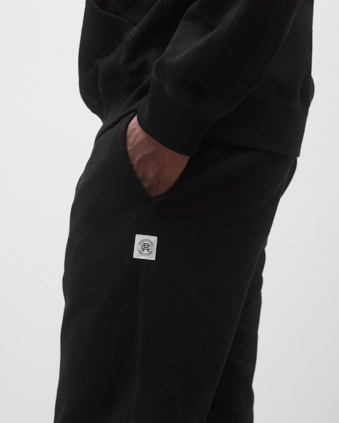Reigning Champ Midweight Terry Standard Sweatpant - Black