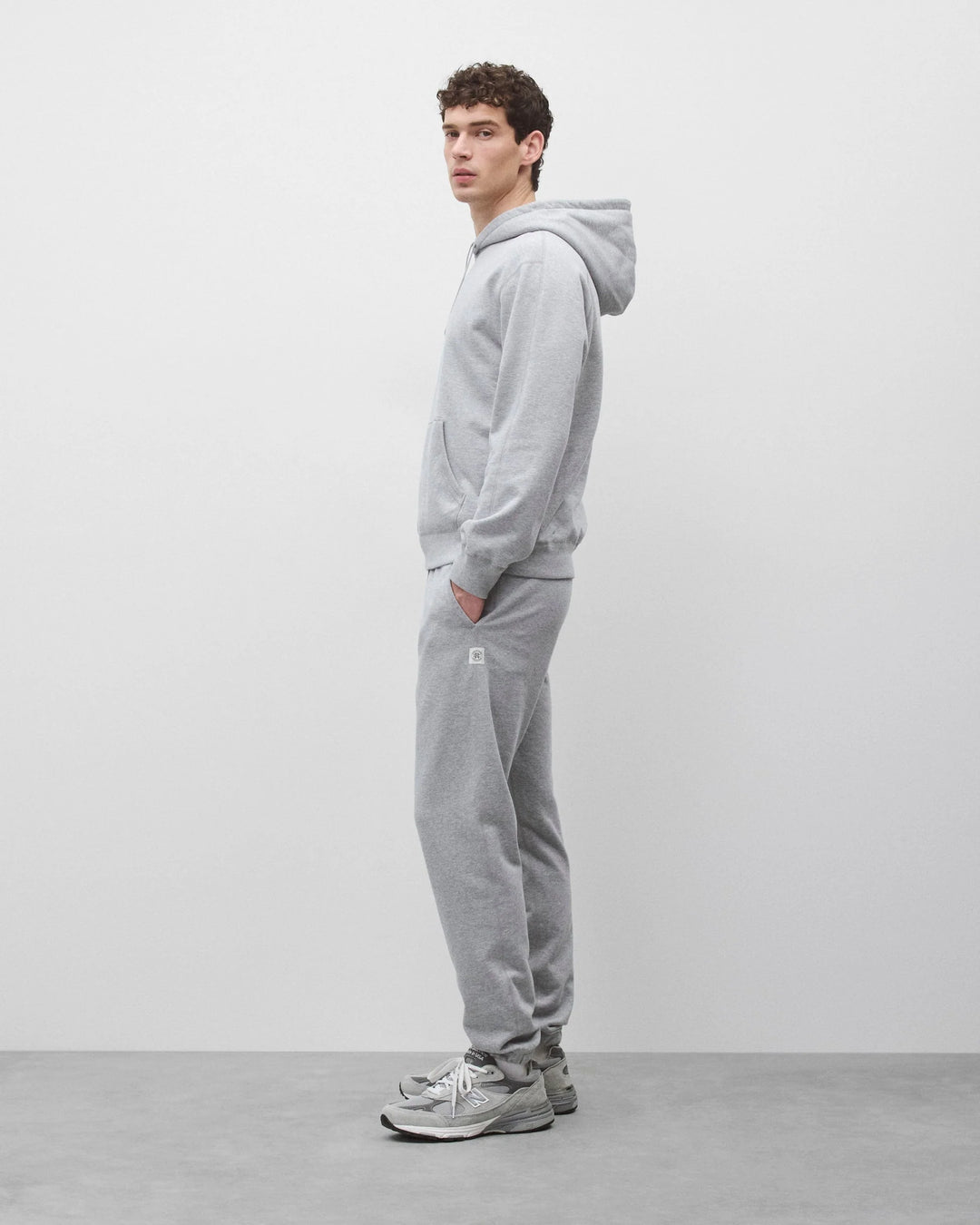 Reigning Champ Midweight Terry Standard Sweatpant - Heather Grey