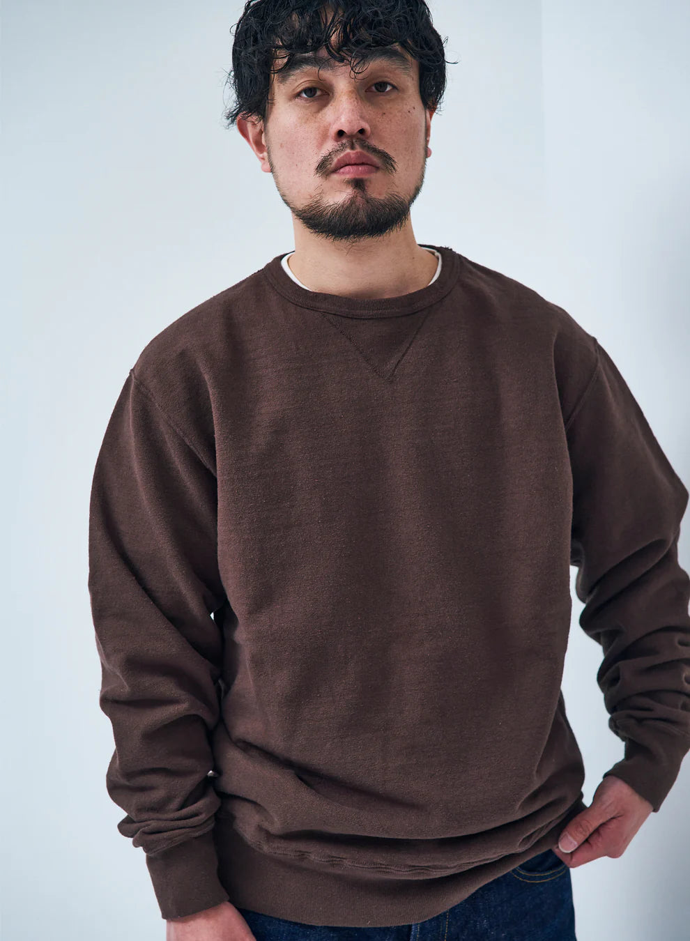 Samurai Japanese Cotton Made Sweatshirt - Dark Kuri [SWS-SC01]