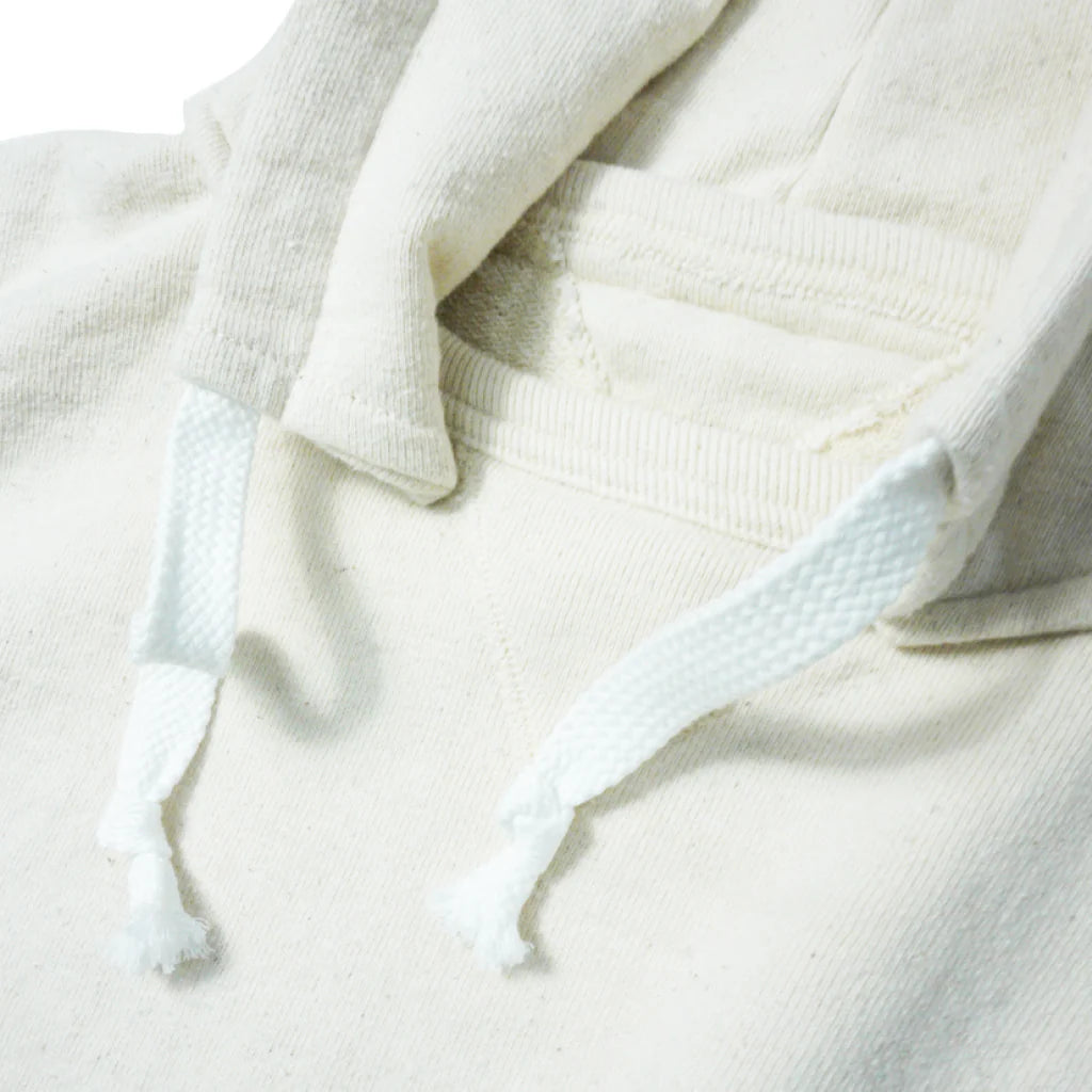 Samurai Japanese Cotton Made Sweat Hoodie - Natural [SWS-SC02]