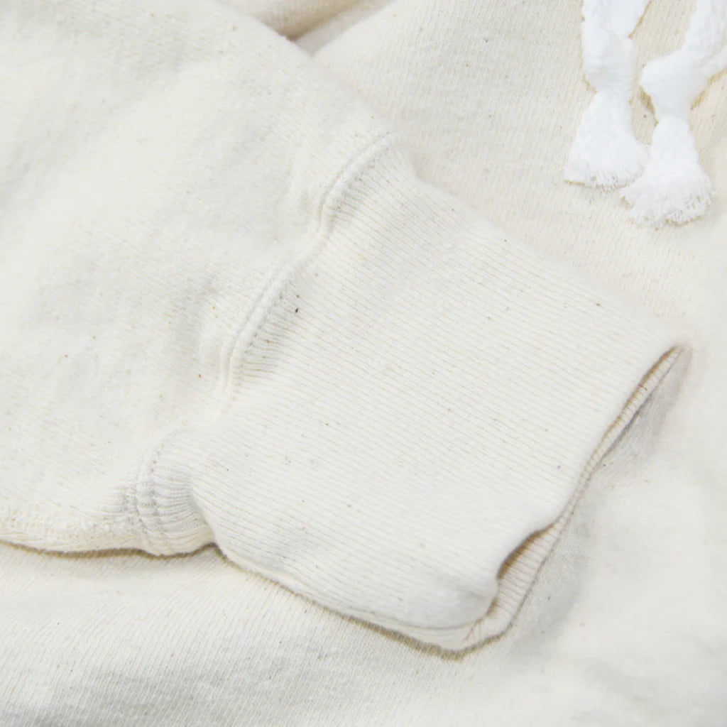 Samurai Japanese Cotton Made Sweat Hoodie - Natural [SWS-SC02]