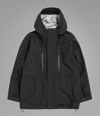 Norse Projects Gore-Tex 3L Hooded Parka Jacket - Black