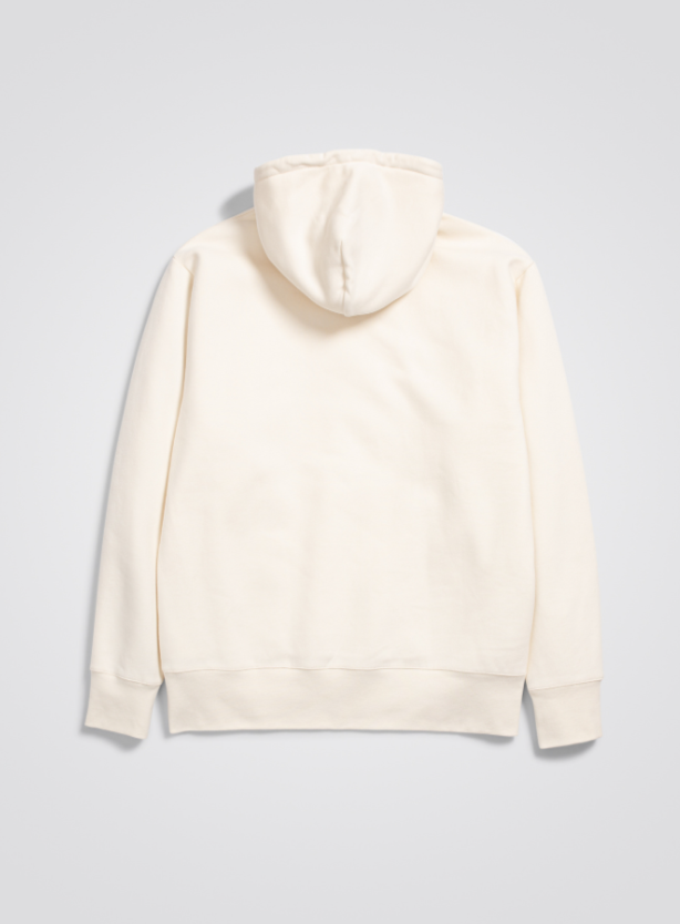 Norse Projects Arne Organic Brushed Cotton Hoodie - Ecru