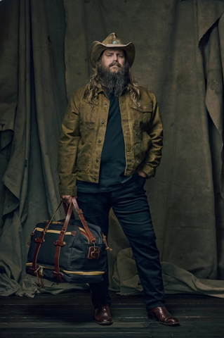 Filson x Chris Stapleton Collaboration Traveller Outfitter Bag - Cinder