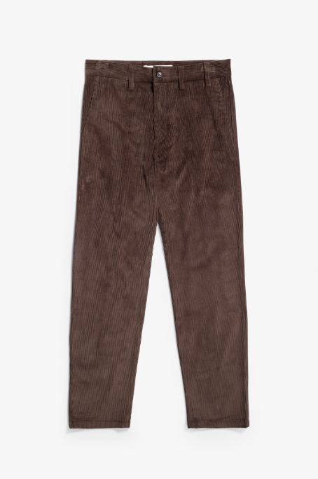 Norse Projects Aros Regular Wide Wale Corduroy Chino - Espresso