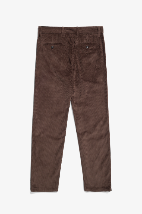 Norse Projects Aros Regular Wide Wale Corduroy Chino - Espresso