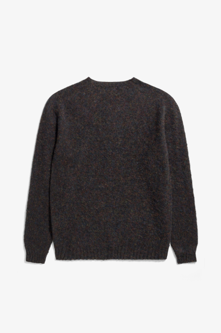 Norse Projects Birnir Brushed Lambswool - Black Multi