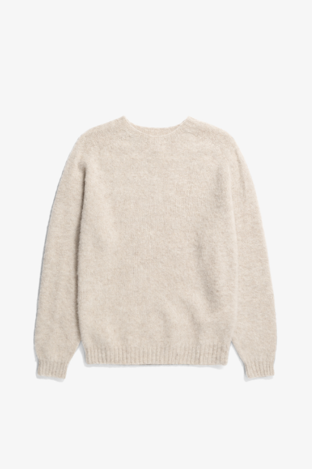 Norse Projects Birnir Brushed Lambswool - Oatmeal