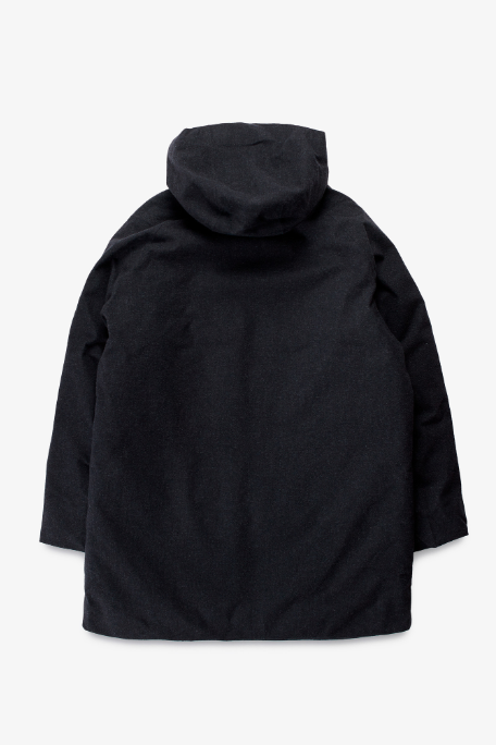 Norse Projects Rokkvi 6.0 Gore-Tex Wool Down Jacket - Charcoal Melange