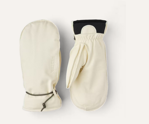 Hestra Wakayama Mitt - Almond White