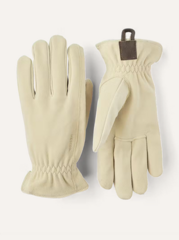 Chamois Work Glove - Natural yellow