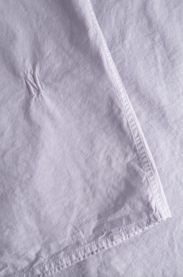 Norse Projects Carsten Cotton Tencel Shirt - Crocus purple