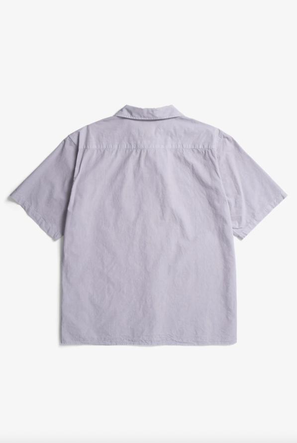 Norse Projects Carsten Cotton Tencel Shirt - Crocus purple