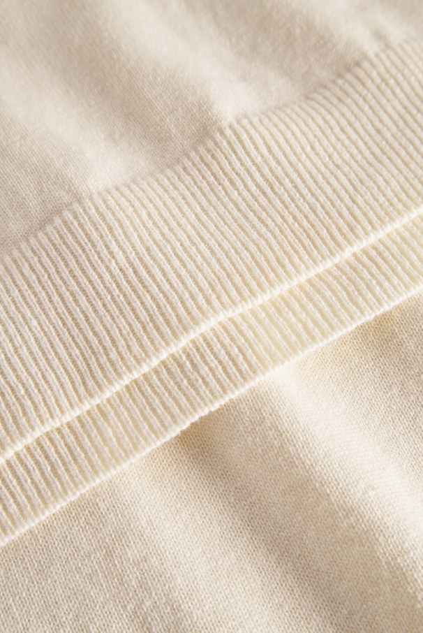 Norse Projects Leif Cotton Linen Polo - Kit White