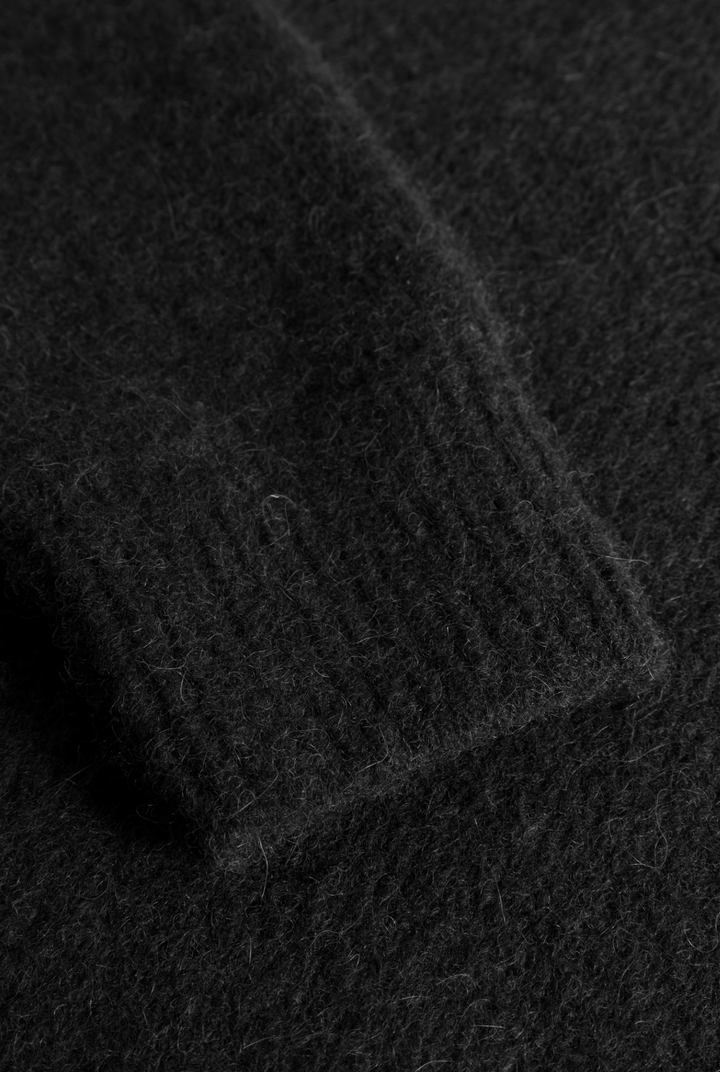 Norse Projects Rasmus Relaxed Brushed Polo - Black