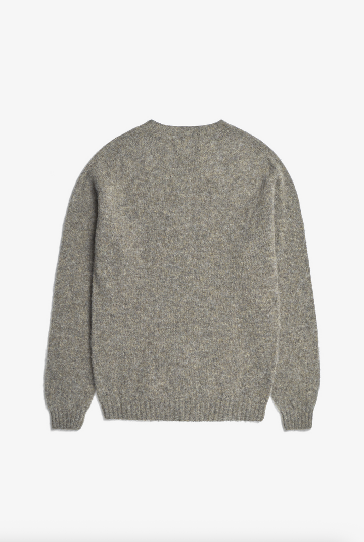 Norse Projects Birnir Brushed Lambswool - Walnut