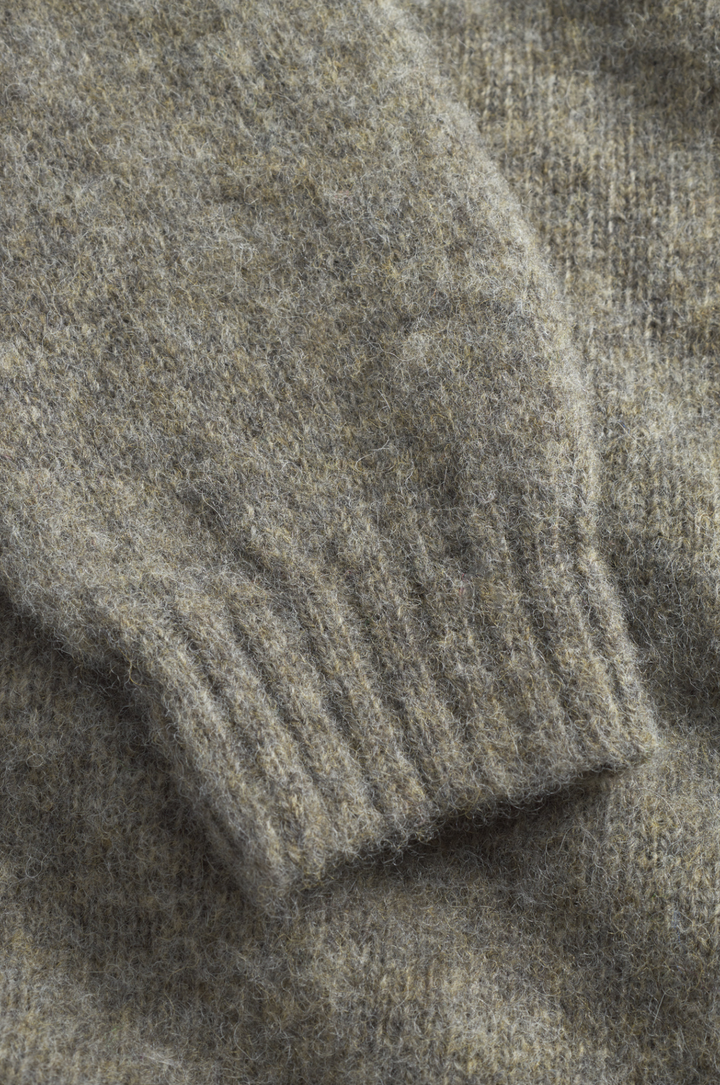 Norse Projects Birnir Brushed Lambswool - Walnut