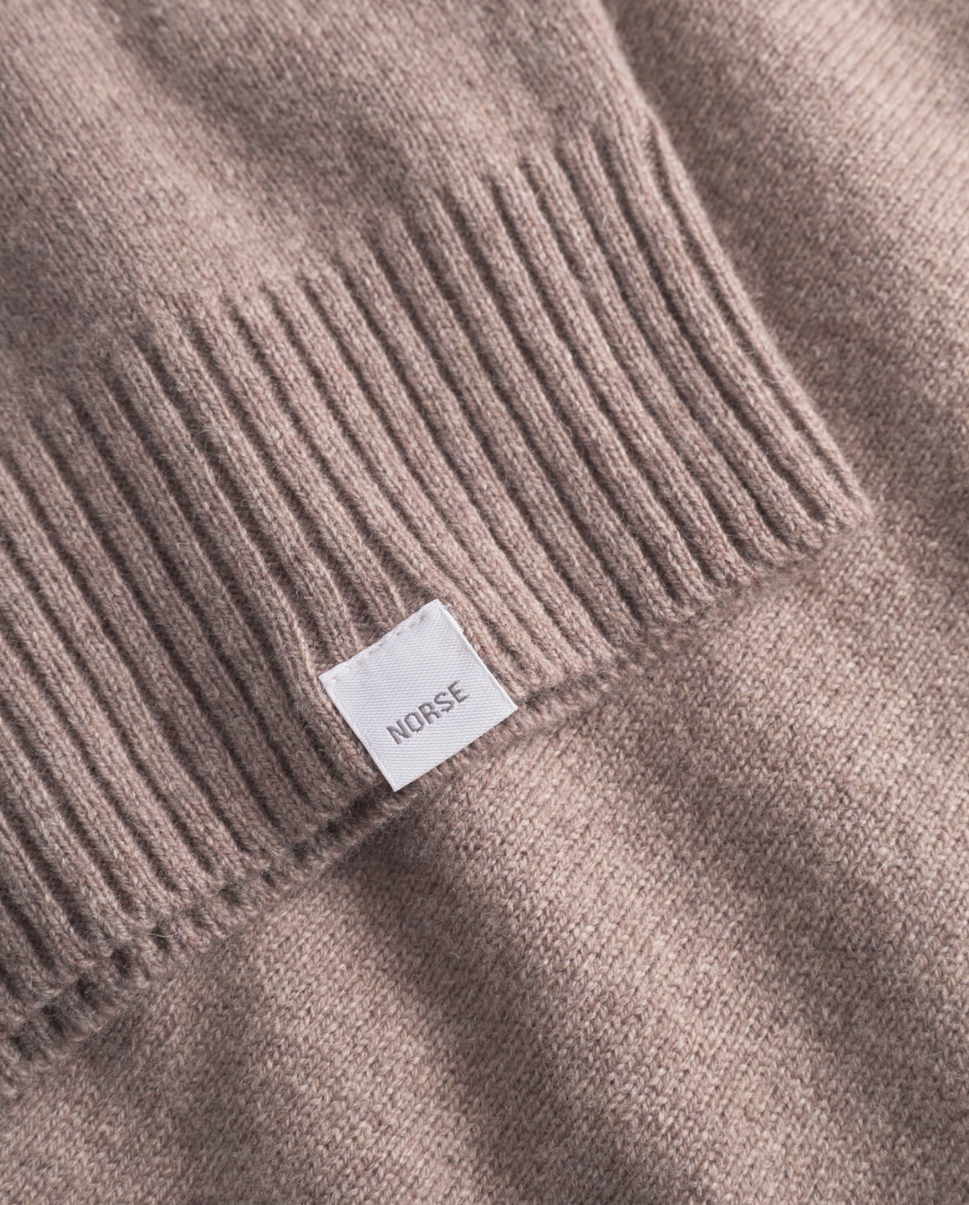 Norse Projects Standard Merino Lambswool Polo - Clay