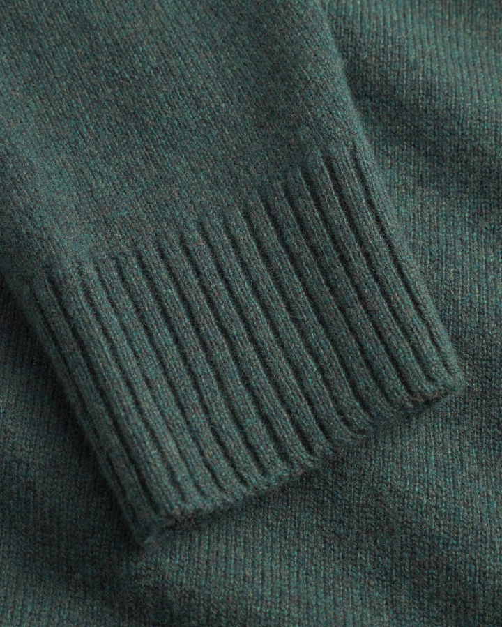 Norse Projects Standard Merino Lambswool Polo - Forrest
