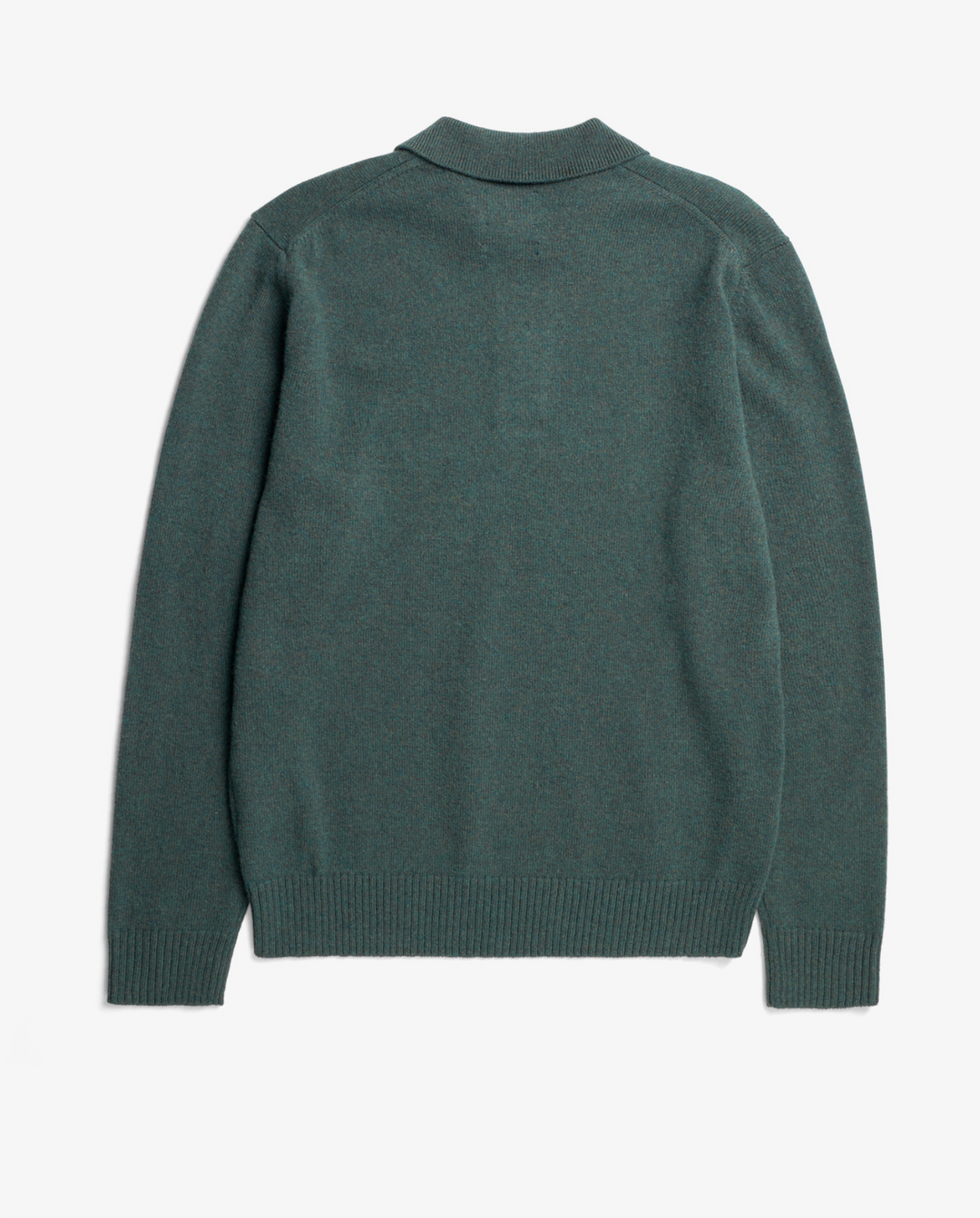 Norse Projects Standard Merino Lambswool Polo - Forrest