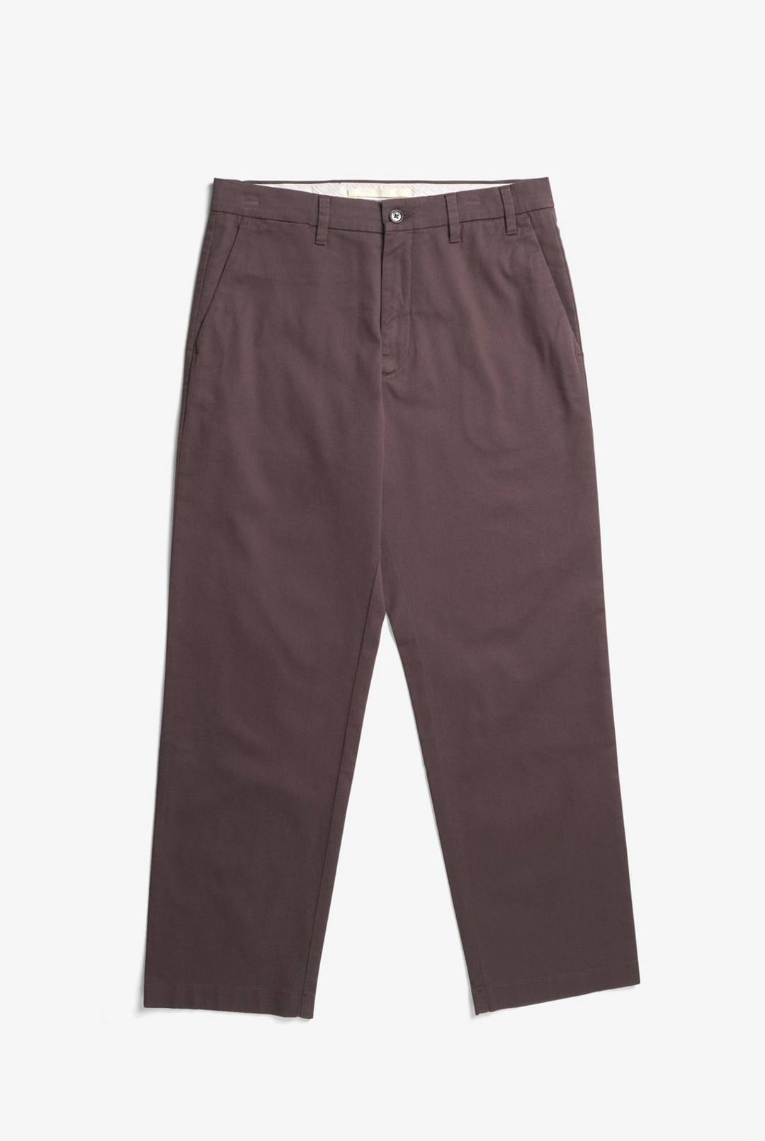 Norse Projects Standard Wide Chino - Seal Brown