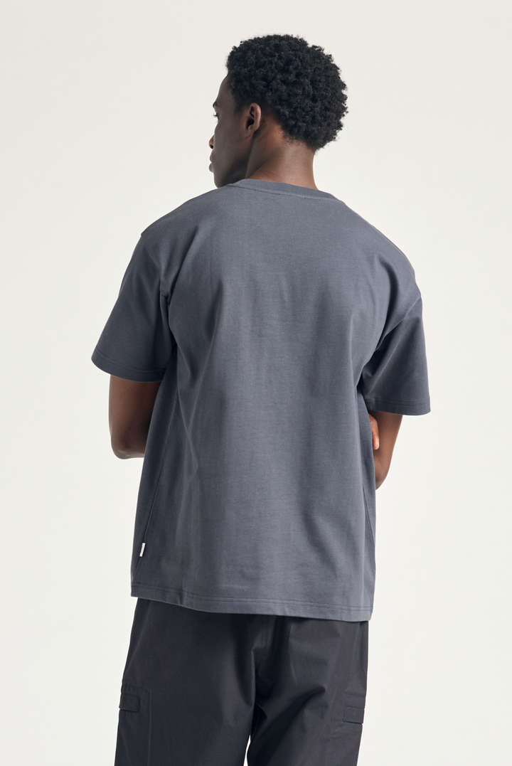 Norse Projects Standard Heavy Loose T-Shirt - Graphite