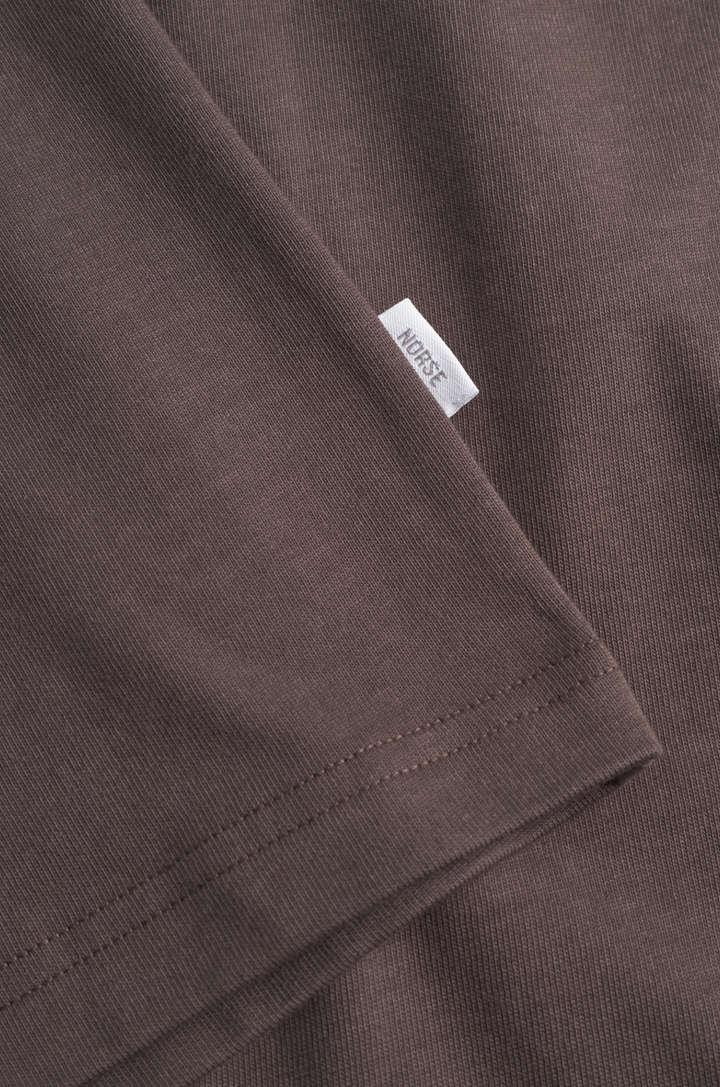 Norse Projects Standard Heavy Loose T-Shirt - Seal Brown