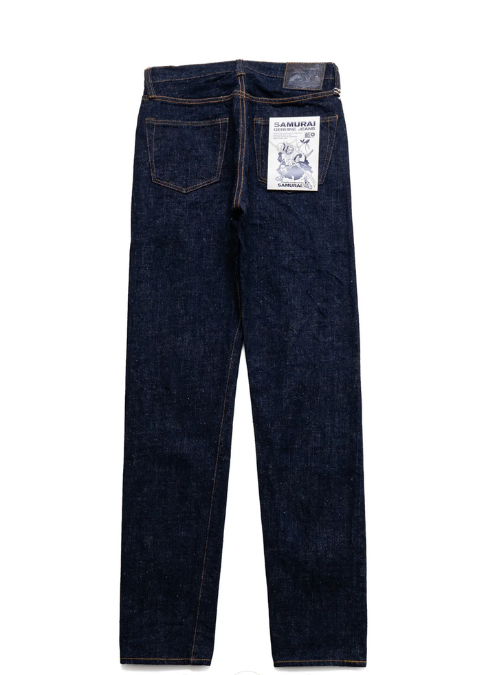 Samurai 18oz Natural Indigo Denim [S211AX]