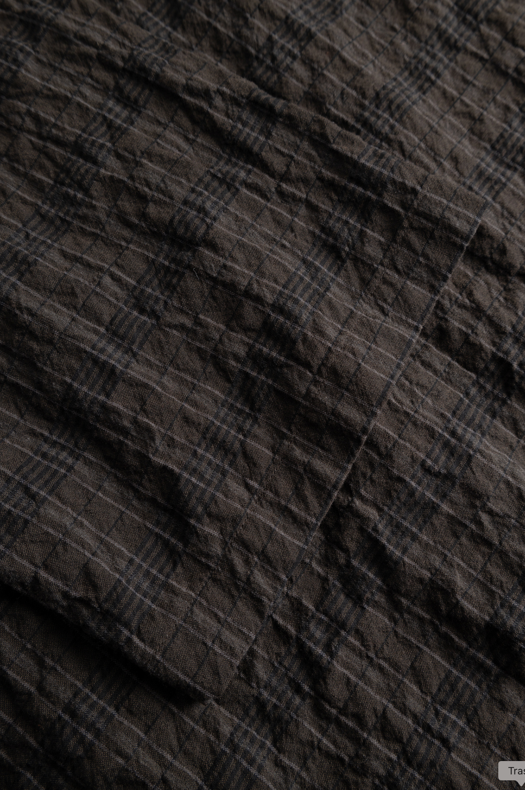 Norse Projects Mols Check Short Sleeve Camp Shirt - Delicioso Brown