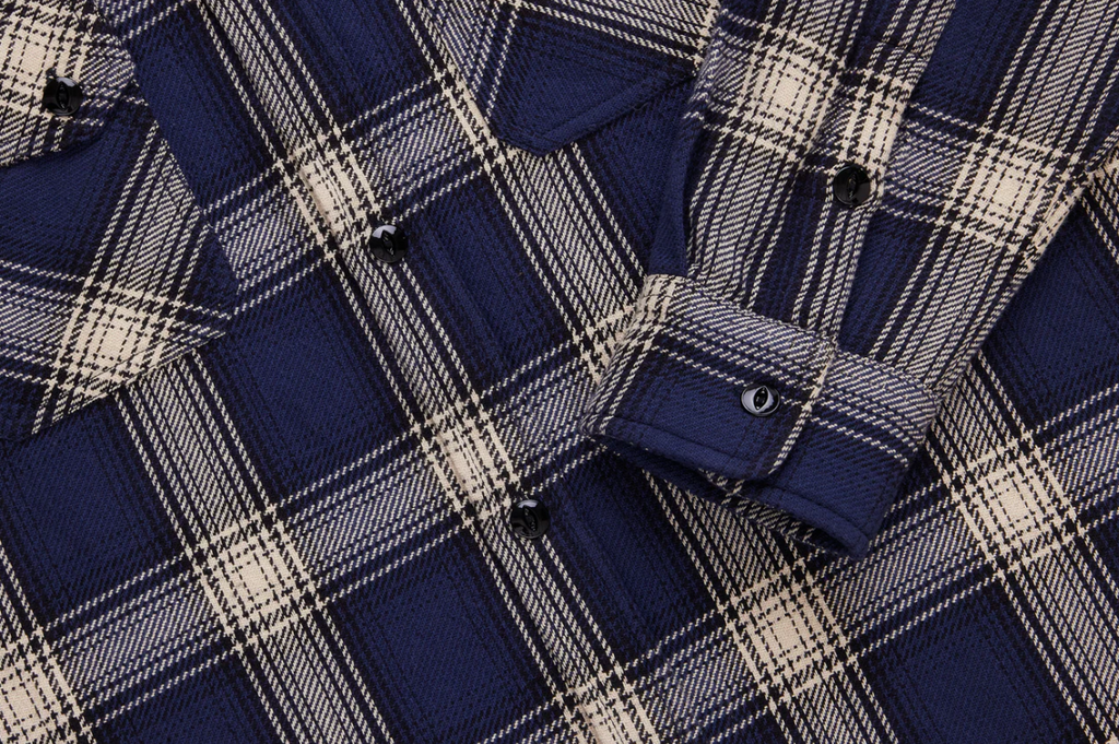 3sixteen Crosscut Flannel - Midnight Plaid