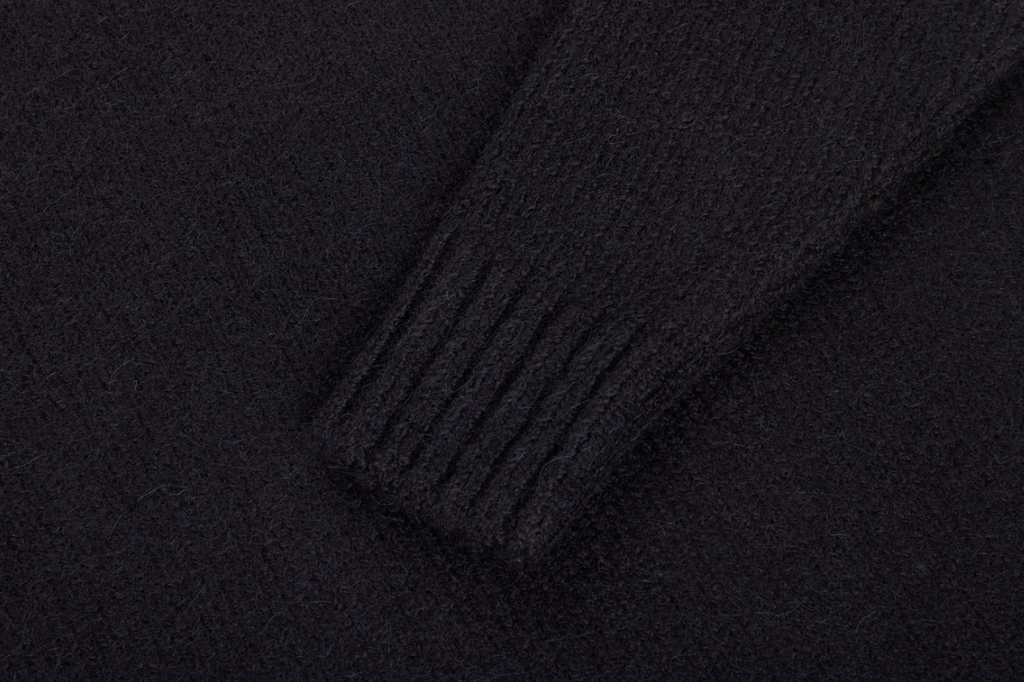 3sixteen Alpaca Crewneck - Black