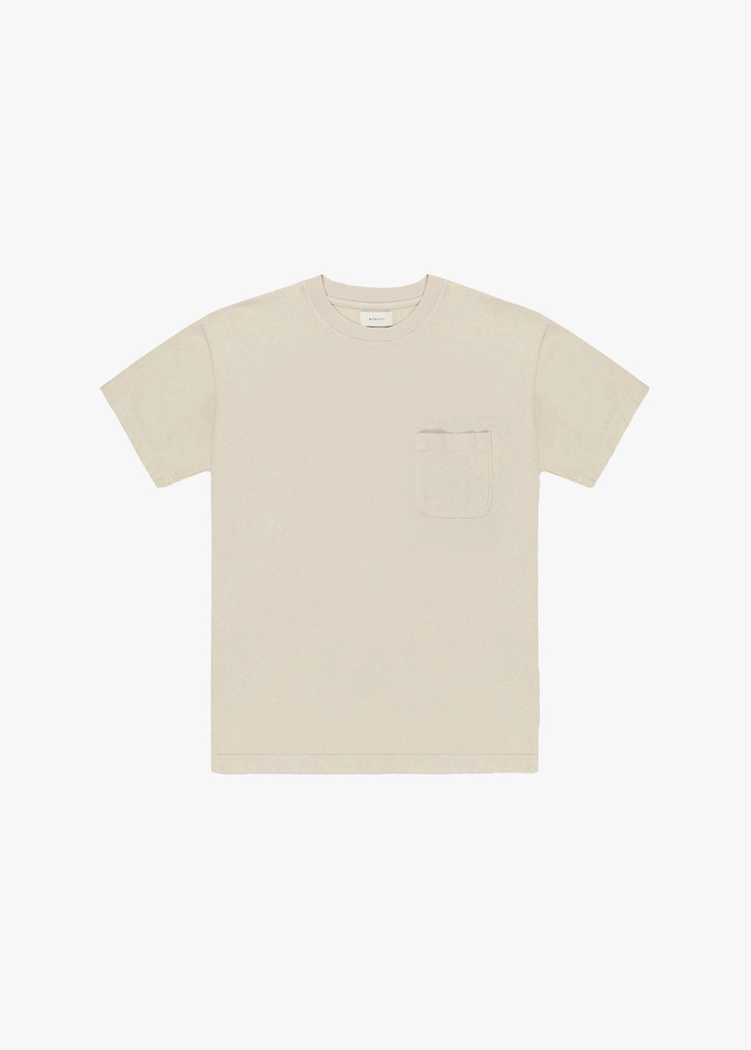 Monadic - Select Pocket Tee Natural