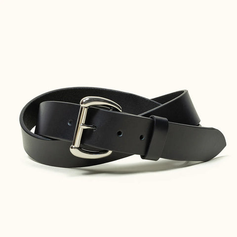 Tanner Goods Standard Belt - Black/Stainless