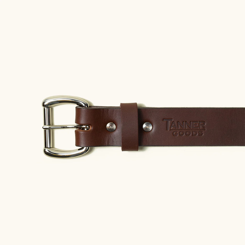 Tanner Goods Standard Belt - Cognac/Stainless