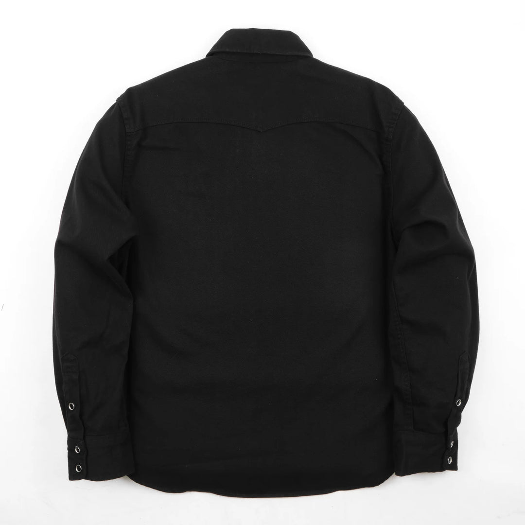 Freenote Cloth Long Sleeve Bodie - Black Twill