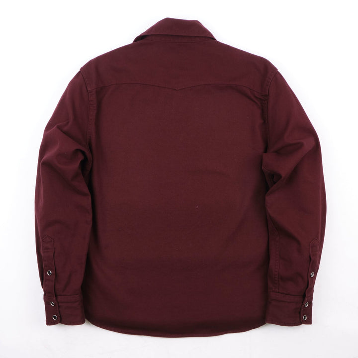 Freenote Cloth - Bodie LS Burgandy Twill