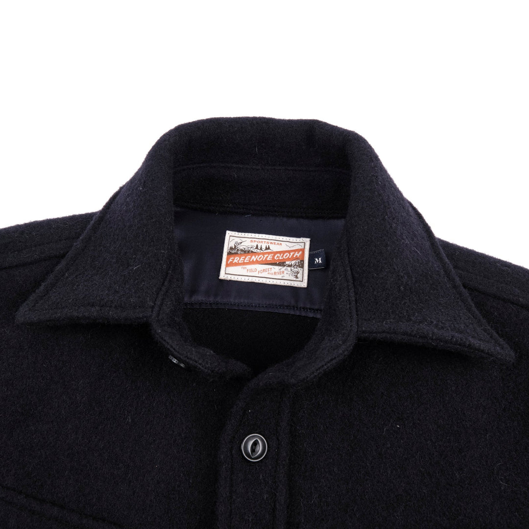 Freenote Cloth - The Mendon in Navy Wool