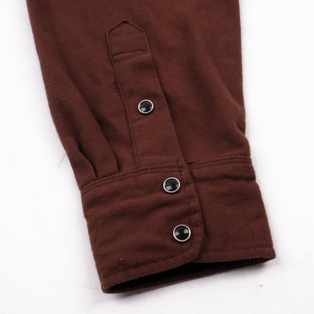 Freenote Cloth - Bodie LS Brown Twill