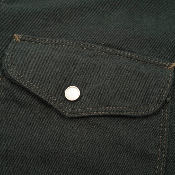 Freenote Cloth - Bodie LS- Forest Twill