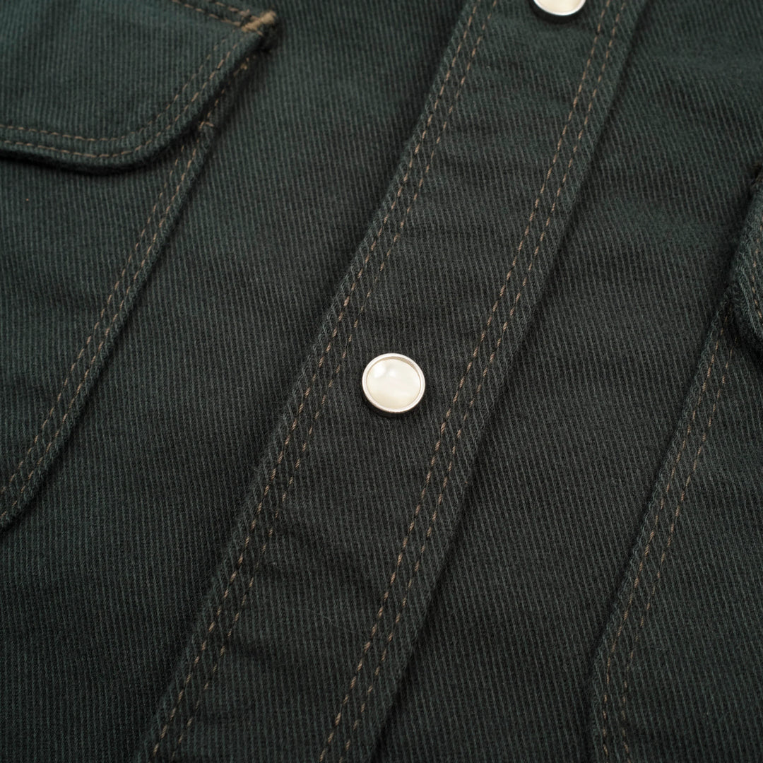 Freenote Cloth - Bodie LS- Forest Twill