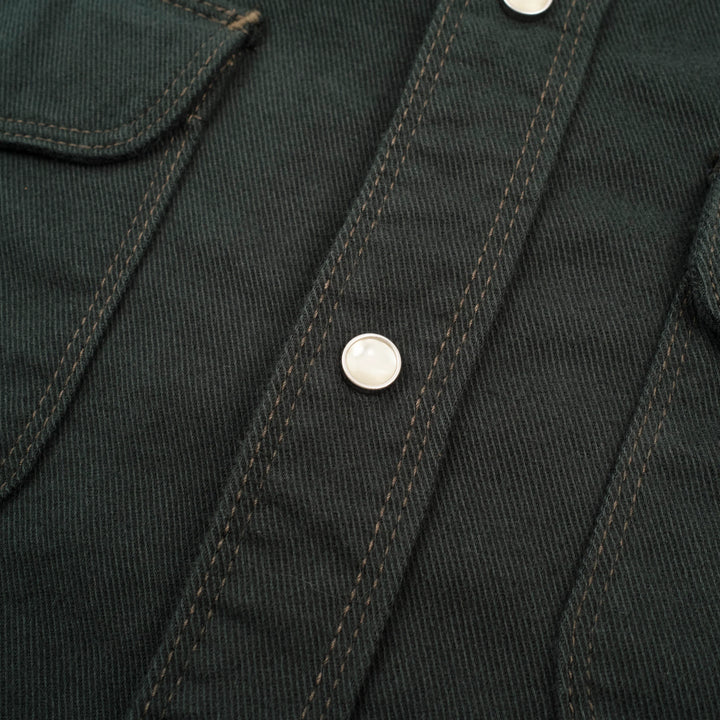 Freenote Cloth - Bodie LS- Forest Twill