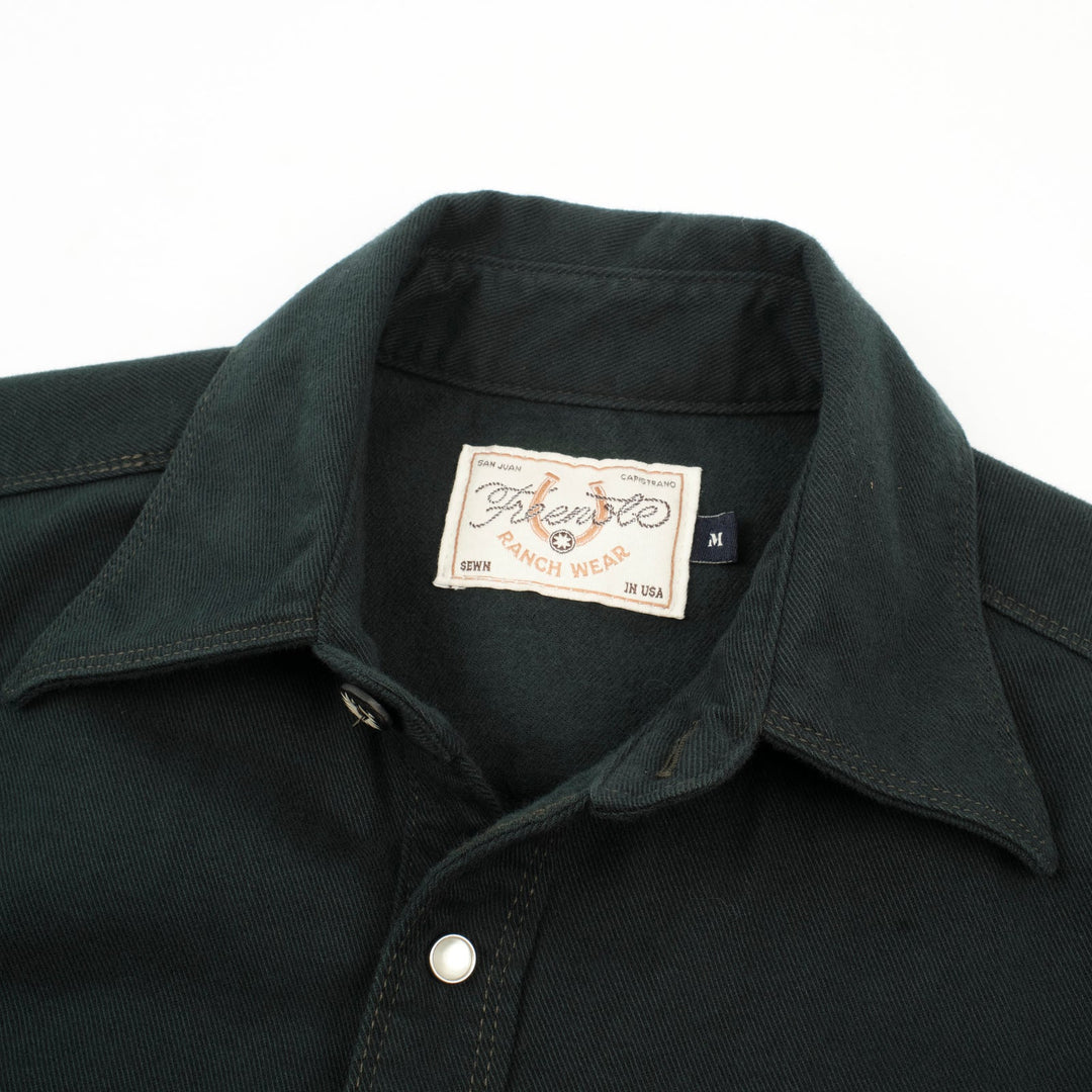 Freenote Cloth - Bodie LS Forest Twill