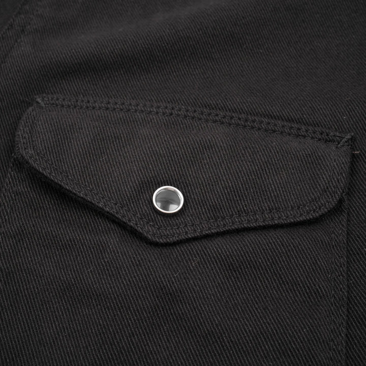 Freenote Cloth Long Sleeve Bodie - Black Twill