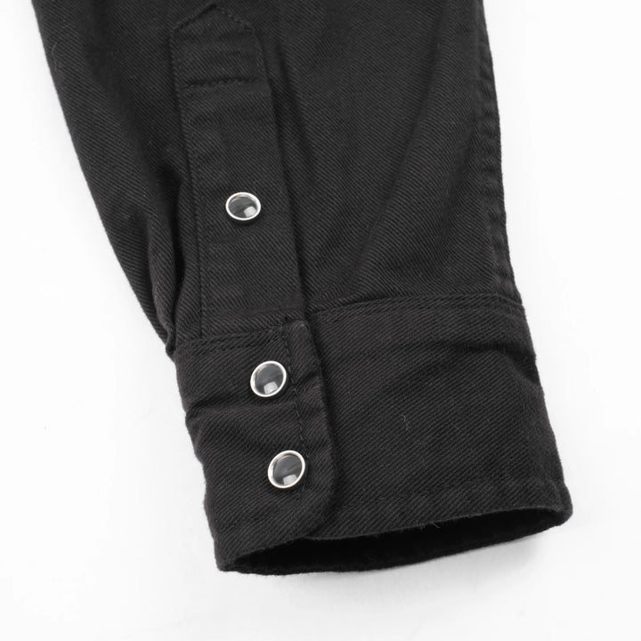Freenote Cloth Long Sleeve Bodie - Black Twill